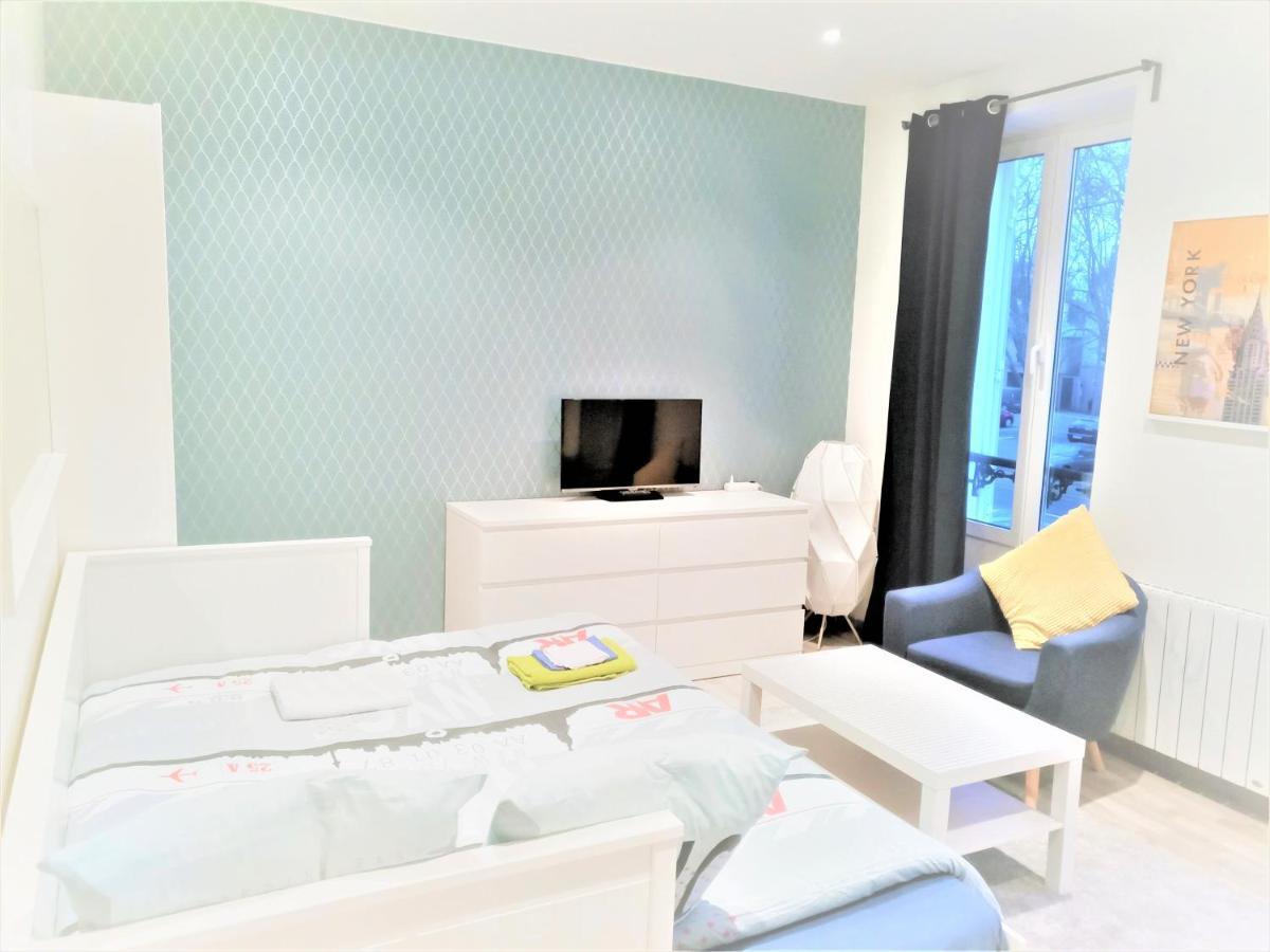 מלון Appartement Proche Centre Ville, Gare Et Autoroute מראה חיצוני תמונה