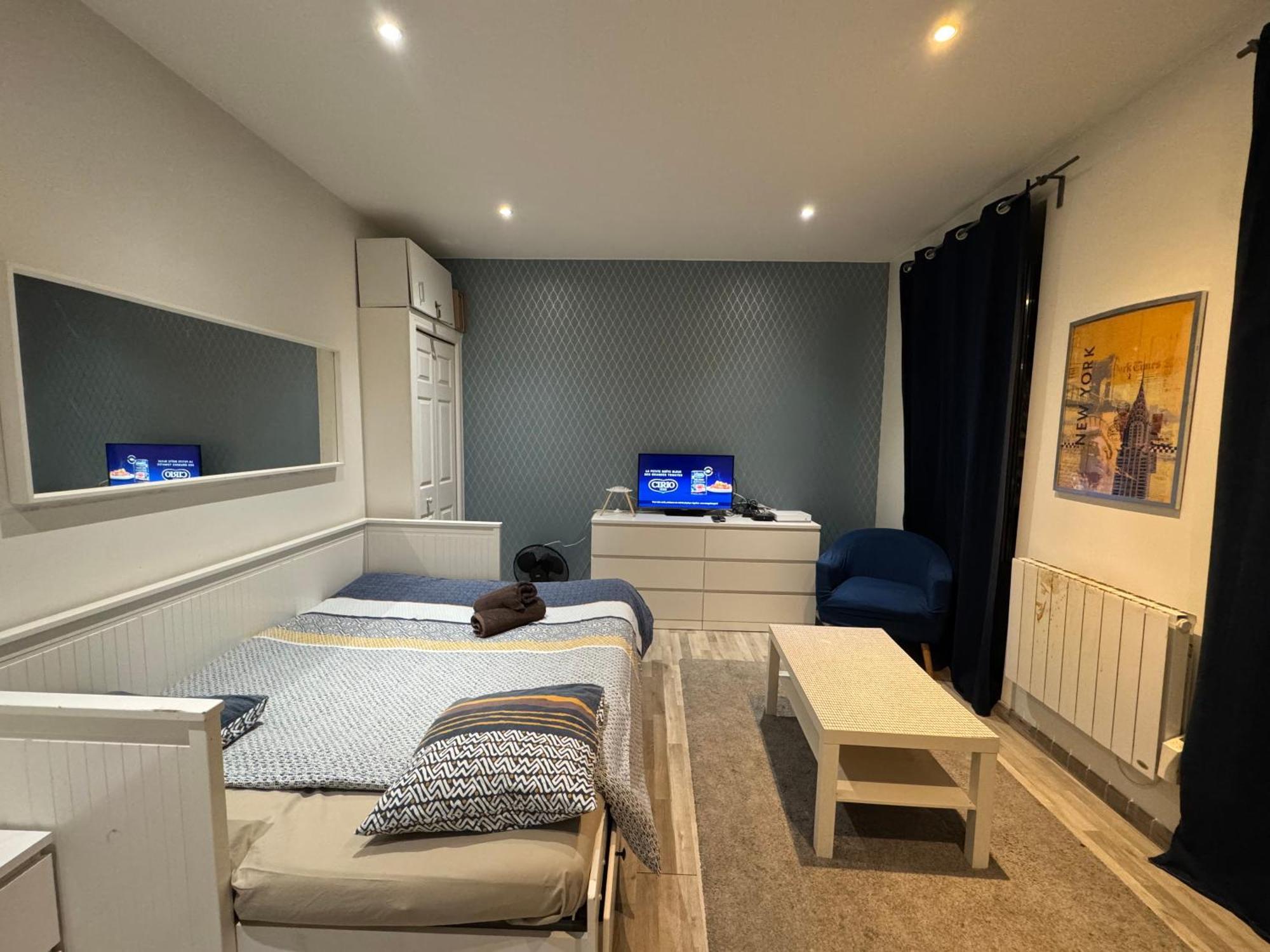 מלון Appartement Proche Centre Ville, Gare Et Autoroute מראה חיצוני תמונה